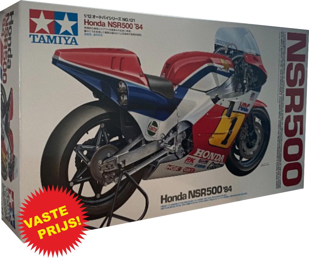Honda NSR500 1984 (Tamiya 14121) 1/12, Nieuw, Ophalen of Verzenden, Tamiya, Groter dan 1:32