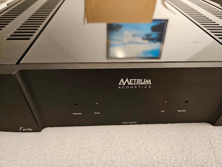 Metrum Forte, Audio, Tv en Foto, Versterkers en Receivers, Zo goed als nieuw, Stereo, 120 watt of meer, Overige merken, Ophalen of Verzenden