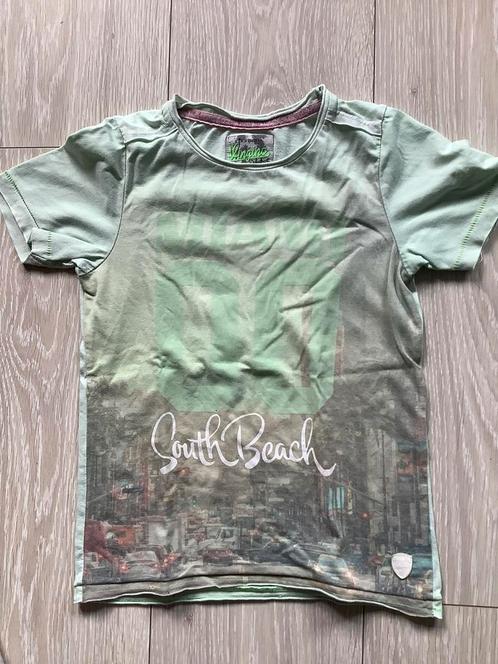116 6 Vingino shirt korte mouw jongen, Kinderen en Baby's, Kinderkleding | Maat 116, Gebruikt, Jongen, Shirt of Longsleeve, Ophalen of Verzenden