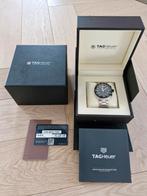 Tag Heuer Formula 1 heren horloge met doos en kaart, Staal, Gebruikt, Staal, Polshorloge