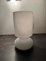 Ikea vintage Lykta VAAS wit, Wit, Ophalen of Verzenden, Minder dan 50 cm, Glas