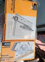 AEG zaag te koop, Doe-het-zelf en Verbouw, Decoupeerzaag, Ophalen of Verzenden, Zo goed als nieuw, 30 tot 70 mm