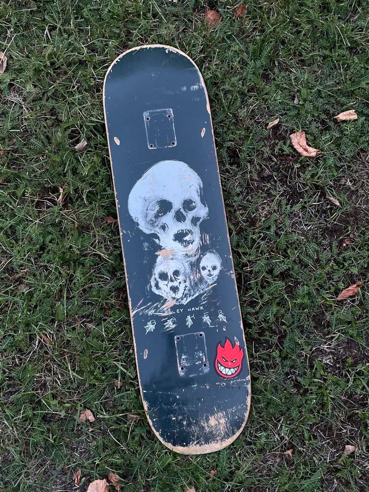 Riley Hawk BAKER Skateboard Deck 8.0”, Sport en Fitness, Skateboarden, Gebruikt, Skateboard, Ophalen of Verzenden