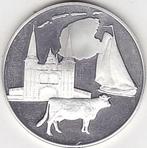 FRIESLAND Zilver, Postzegels en Munten, Penningen en Medailles, Verzenden, Zilver