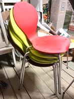 6x retro design stoelen Arne Jacobsen stijl (de mier), Huis en Inrichting, Stoelen, Ophalen, Overige kleuren, Zo goed als nieuw