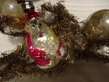 3 kleine feather tree lampionnetje, kerstmannetje, huisje beschikbaar voor biedingen