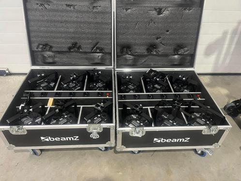 12x beamz wbp912ip draadloze ip65 led parren RGBWUV met accu, Muziek en Instrumenten, Licht en Laser, Gebruikt, Licht, Ophalen of Verzenden