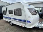 Hobby 450 UF De Luxe,2008,Vast bed,Rondzit €8995,-, Caravans en Kamperen, Caravans, Rondzit, Hobby, Bedrijf, Schokbreker