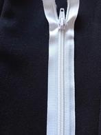 4 witte deelbare Ritsen van 50 cm., Hobby en Vrije tijd, Naaien en Fournituren, Ophalen of Verzenden, Nieuw, Rits of Sluiting