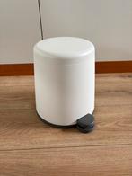 Ikea Snäpp pedaalemmer prullenbak wit 5L liter, Huis en Inrichting, Kunststof, Met pedaal, Ophalen of Verzenden, Zo goed als nieuw