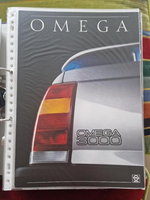 Folders Opel Omega, Boeken, Auto's | Folders en Tijdschriften, Zo goed als nieuw, Opel, Ophalen of Verzenden