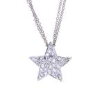 Prachtig Witgouden Collier met 0.80 CRT Briljant // 18 KRT, Sieraden, Tassen en Uiterlijk, Kettingen, Ophalen of Verzenden, Zo goed als nieuw