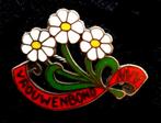 Vrouwenbond NVV broche- emaille, Verzamelen, Verzenden, Nieuw, Transport, Speldje of Pin
