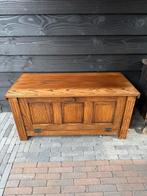 Eikenhouten Dekenkastje / Tv kastje, Ophalen, Gebruikt, 50 tot 100 cm, Eikenhout