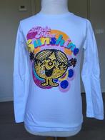 MR. MEN LITTLE MISS shirt NIEUW glimmers maat 134 / 140 WB, Meisje, Nieuw, Ophalen of Verzenden, Shirt of Longsleeve