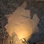 Middelbeige/licht taupe leer, Hobby en Vrije tijd, Bruin, Verzenden, Leer of Kunstleer, Nieuw
