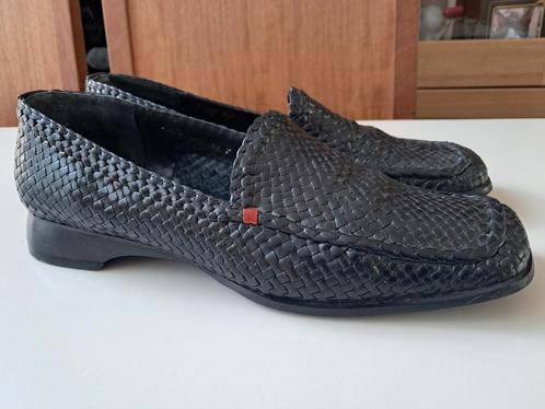 Mooie zwarte leren loafers/instappers van LLOYD maat 41 (7), Kleding | Dames, Schoenen, Zo goed als nieuw, Instappers, Zwart, Ophalen of Verzenden