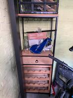 Wijnrek kastje, Ophalen, Zo goed als nieuw, Overige typen