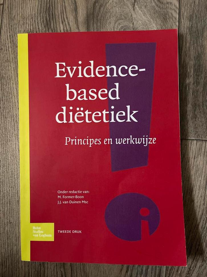 Evidence-based diëtetiek, Boeken, Gezondheid, Dieet en Voeding, Gelezen, Dieet en Voeding, Ophalen of Verzenden