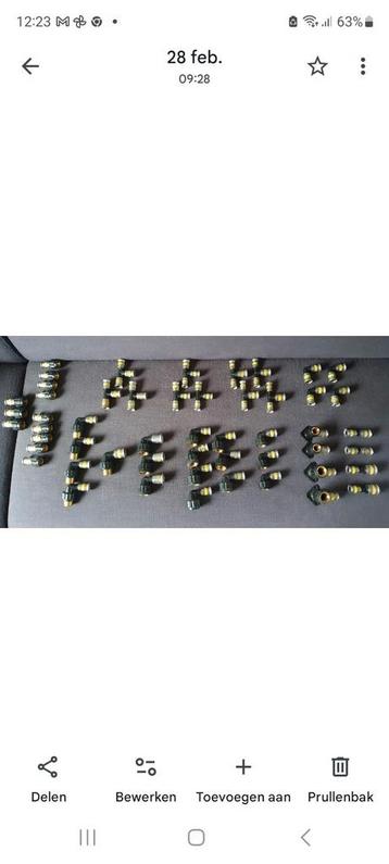 Nieuwe Henco GAS perskoppelingen - Alles in één koop! beschikbaar voor biedingen