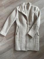 H&M Teddy Winterjas, Roomwit, Maat 38, Kleding | Dames, Jassen | Winter, Maat 38/40 (M), H&M, Wit, Ophalen of Verzenden