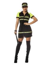 Politiejurk Carnaval, Kleding | Dames, Carnavalskleding en Feestkleding, Carnaval, Maat 42/44 (L), Ophalen of Verzenden, Zo goed als nieuw
