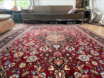 Vintage Perzisch tapijt 200-300 cm– handgeknoopt Keshan Iran beschikbaar voor biedingen