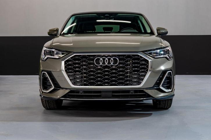 Audi Q3 Sportback 35 TFSI 150PK S Line AUTOMAAT LEER, Auto's, Audi, Particulier, Q3, 360° camera, ABS, Achteruitrijcamera, Adaptieve lichten