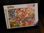 Pokémon Puzzel 5000 stukjes - Ravensburger, Hobby en Vrije tijd, Denksport en Puzzels, Ophalen of Verzenden, Gebruikt