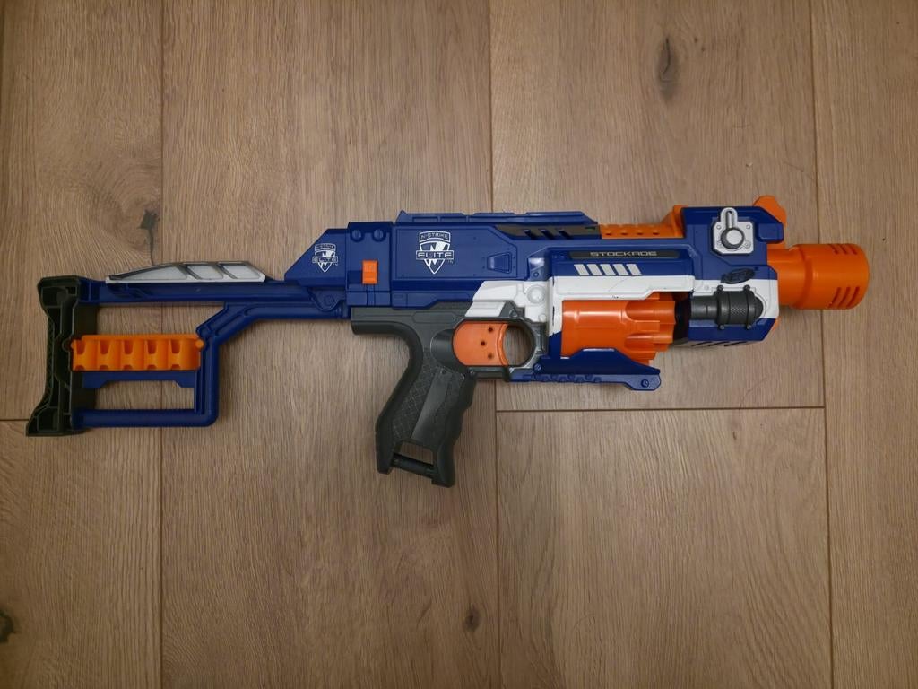 Nerf stockade, Ophalen of Verzenden, Zo goed als nieuw