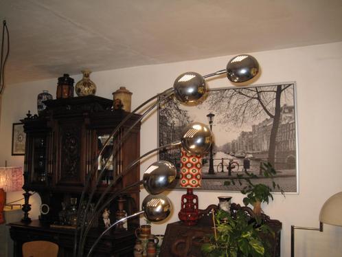 Vloerlamp / reproductie Italiaanse design lamp / I.Z.G.S. /, Huis en Inrichting, Lampen | Vloerlampen, Gebruikt, Metaal, Ophalen
