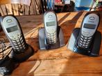 Siemens Gigaset A140 Telefoon Set - 3 Handsets, Ophalen of Verzenden, Gebruikt, 3 handsets