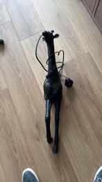 Zwarte giraffe lamp, Ophalen of Verzenden