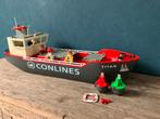 Conlines playmobil schip, Kinderen en Baby's, Speelgoed | Playmobil, Ophalen of Verzenden, Gebruikt