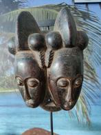 Afrikaans Baule tweeling masker, Ophalen of Verzenden