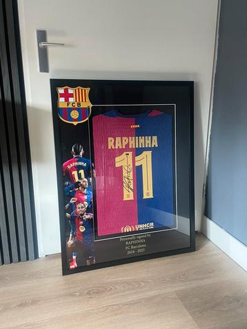 Gesigneerd Barcelona shirt Raphinha. beschikbaar voor biedingen