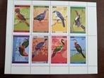 DHUFAR 1973; VELLETJE  8 VOGELS LEES, Verzenden, Postfris, Dier of Natuur