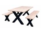 Douglas houten tuinset - Gratis montage op maat gemaakt, Tuin en Terras, Tuinsets en Loungesets, Eettafel, Verzenden, Nieuw, Tuinset