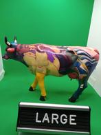 Cow Parade Koe "Swinging till the Cows" LARGE, Ophalen of Verzenden, Zo goed als nieuw, Dier