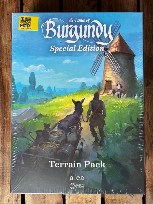 Castles of Burgundy Special Edition - 3D Terrain Pack (Sundr, Hobby en Vrije tijd, Gezelschapsspellen | Bordspellen, Nieuw, Drie of vier spelers