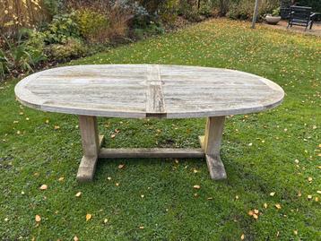 Rough Teakhout Tuintafel ovaal kees smit beschikbaar voor biedingen