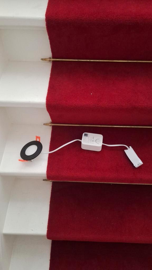 Hue philips inbouwspot dun collor, Huis en Inrichting, Lampen | Spots, Nieuw, Ophalen of Verzenden