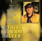 C.D. (1993) : Thijs van Leer - Het Beste van ....., Pop, Gebruikt, Ophalen of Verzenden