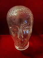 Glazen Hoofd Decoratie, Huis en Inrichting, Woonaccessoires | Overige, Verzenden, Zo goed als nieuw