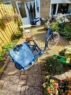 Mooie goed onderhouden damesfiets kleur licht blauw metallic, Fietsen en Brommers, 55 tot 59 cm, Ophalen, Zo goed als nieuw, Overige merken