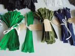 Spiraal ritsen div kleuren en lengte`s nieuwe, Ophalen of Verzenden, Nieuw, Rits of Sluiting