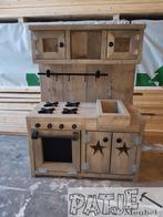 Nieuw leuke stevige speelkeuken steigerhout