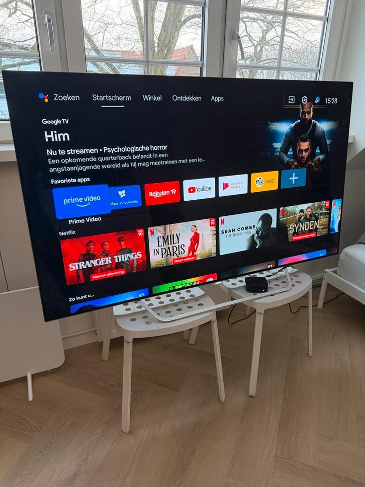 TV te koop: Philips 65OLED873/12 — 65” OLED-tv (2018, Audio, Tv en Foto, Televisies, Zo goed als nieuw, OLED, 100 cm of meer, 4k (UHD)