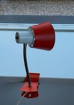 Vintage oranje klemlamp bureaulamp Hala, Ophalen of Verzenden, Gebruikt