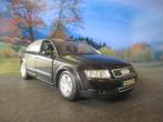 1:24 AUDI A4 - Maisto zwart, Ophalen of Verzenden, Gebruikt, Maisto